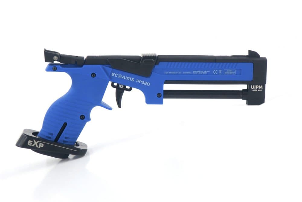 PP320EXP laser pistol with Koffer